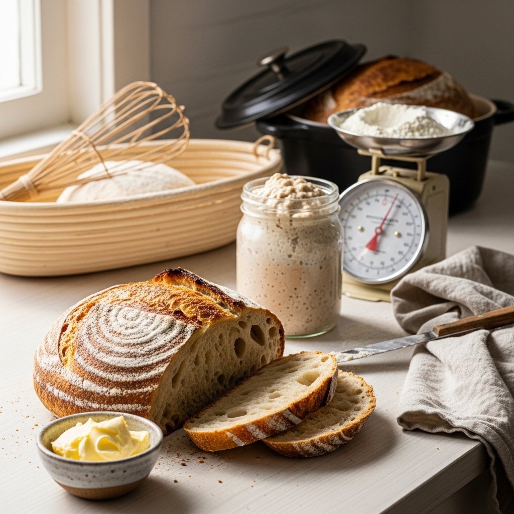 Makes Sourdough Bread